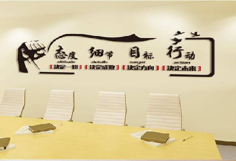  茶陵企业文化墙主要展示什么？