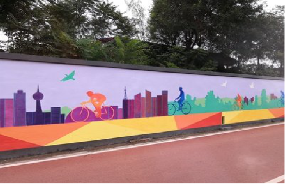  茶陵墙体彩绘-围墙