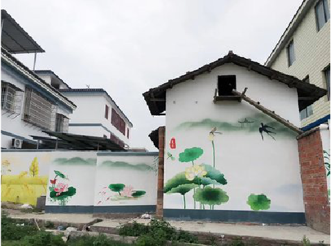  茶陵室外墙绘-从选材到保养。