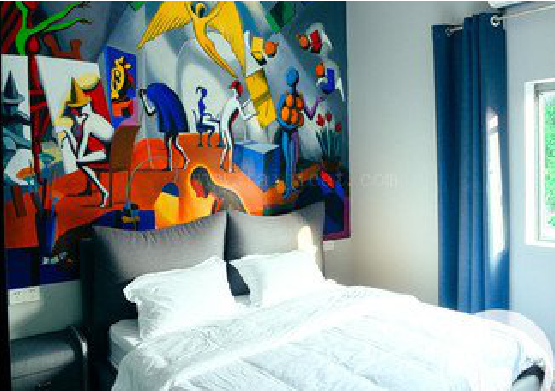  茶陵对于酒店的墙体彩绘而言更注重哪些方面？