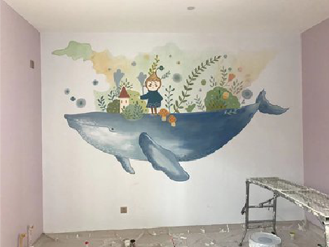 茶陵手绘墙的特点及优势。