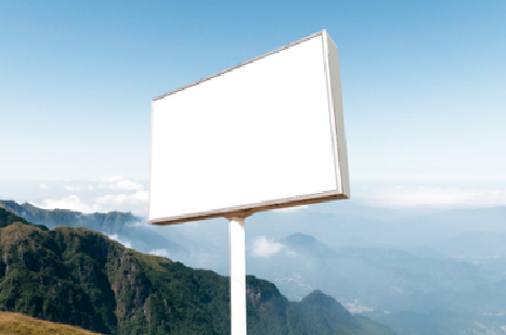  茶陵户外广告变革的趋势。