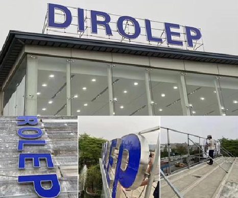  茶陵楼顶发光字安装的注意事项。